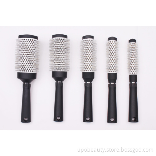 Ceramic Hair Brush #B68603- Black